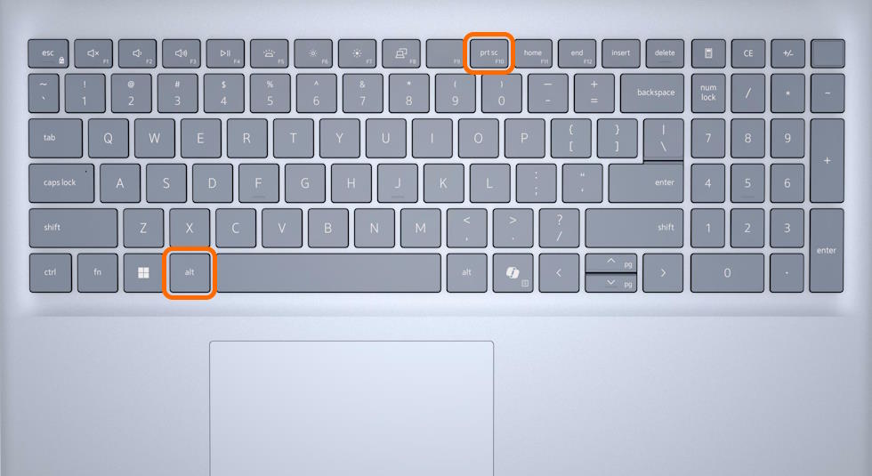 Take Screenshot on Windows 11 - Using Alt and Print Screen Keys